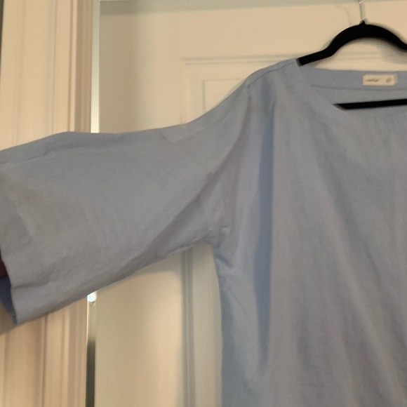 Grey Cove Size XL baby blue top - Picture 5 of 10